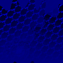Desktop Pattern Starfishx Black & Blue 128x128 - 35