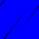 Desktop Pattern Starfishx Black & Blue 128x128 - 58