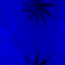 Desktop Pattern Starfishx Black & Blue 128x128 - 78