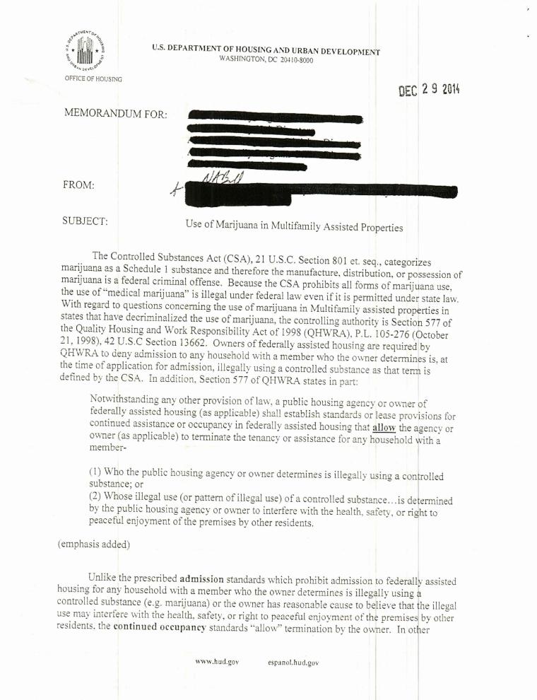 Notice About Marijuana Page 3