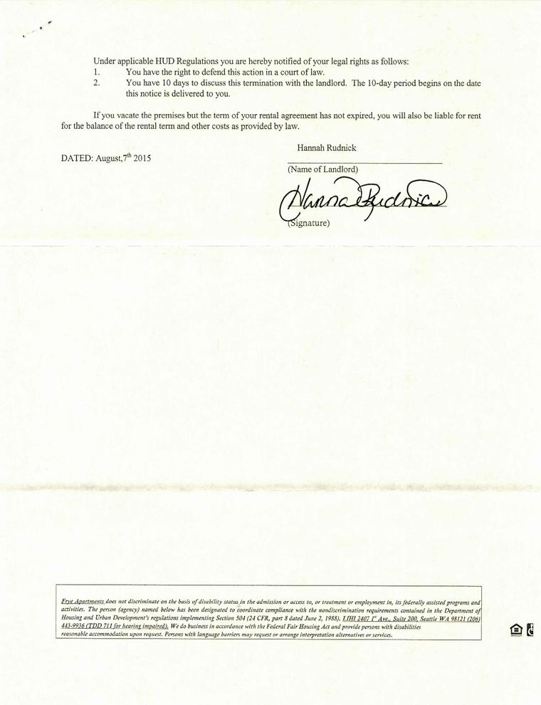 10 Day Notice About Recertification Page 2