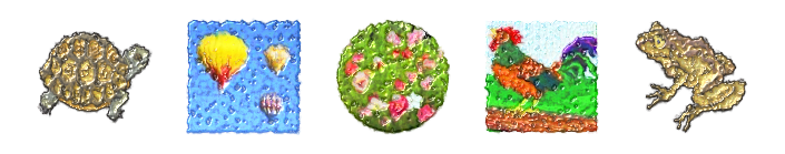 Inkscape Bubbly Bumps Filter Clipart and Photos