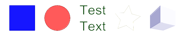 Inkscape HSL Bumps, Transparent Filter Various
