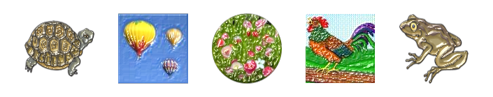 Inkscape HSL Bumps Filter Clipart and Photos