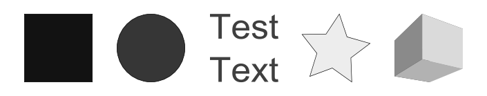 Inkscape Desaturate Filter Various