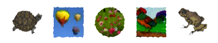 Inkscape Oil Painting Filter Clipart and Photos