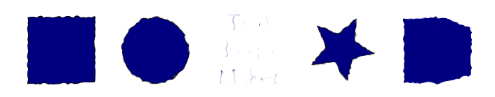 Inkscape Oil Painting Filter Dark Blue