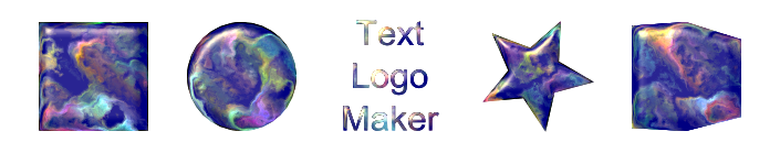 Inkscape 3D Mother Of Pearl Filter Dark Blue