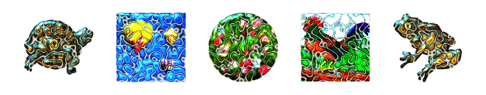 Inkscape Lizard Skin Filter Clipart and Photos