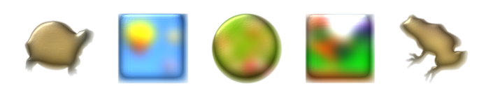 Inkscape Metallized Paint Filter Clipart and Photos