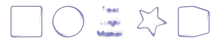Inkscape Comics Fluid Filter Dark Blue