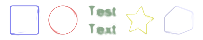 Inkscape Comics Fluid Filter Various