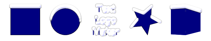 Inkscape Snow Crest Filter Dark Blue