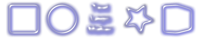 Inkscape Dragee Filter Dark Blue