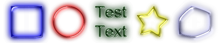 Inkscape Glowing Bubble Filter Various