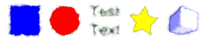Inkscape Inkblot Filter Various
