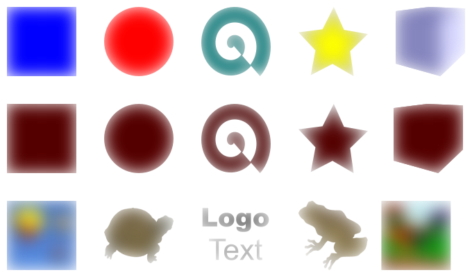 Inkscape Blurs Filter Evanescent