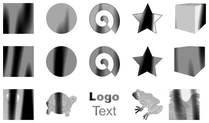 Inkscape Overlays Filter Zebra